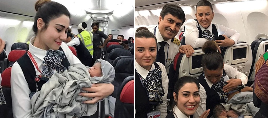 Что будет, если родить в самолете во время полета: гражданство какой страны получит ребенок