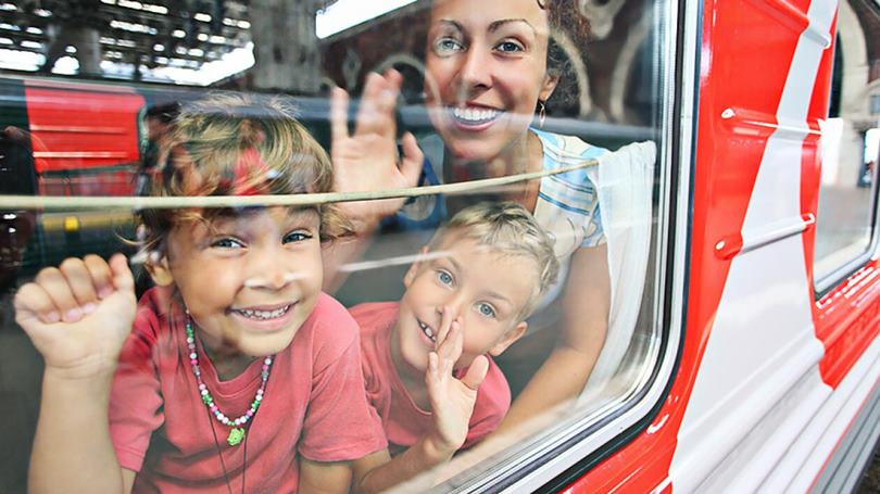 Правила проезда детей в поезде по России