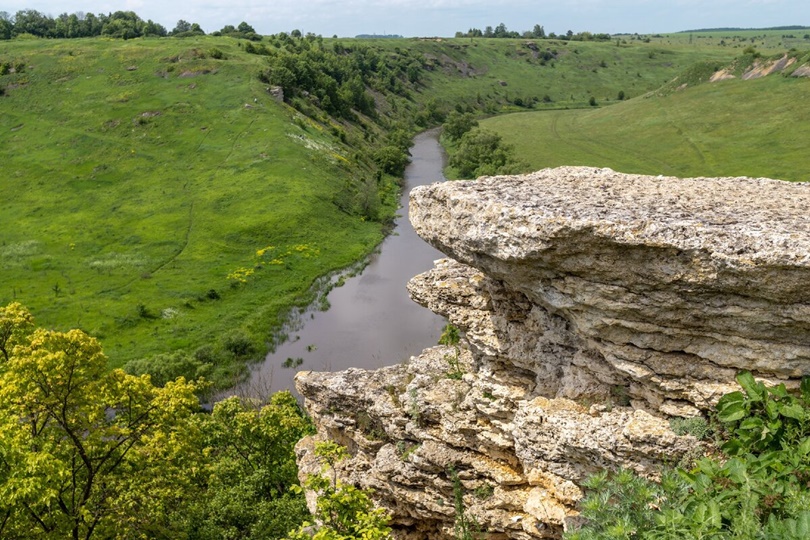 Воргольские скалы и усадьба Талдыкина