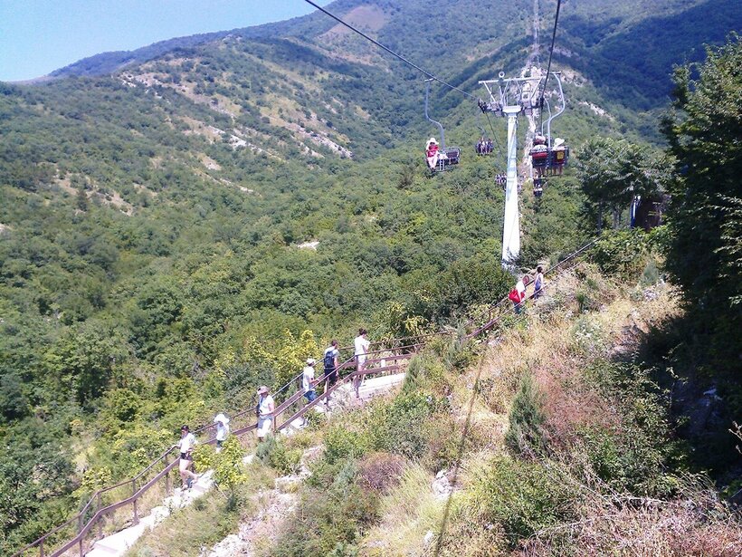 Старый парк в Кабардинке