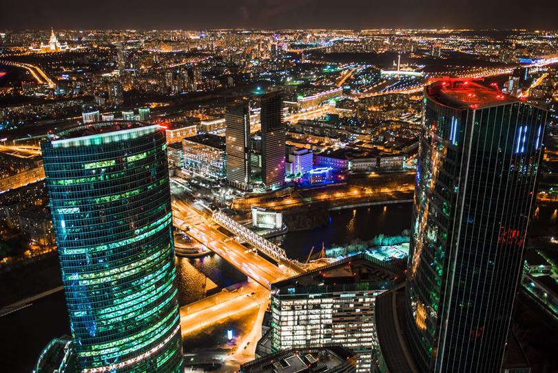 Смотровая площадка Panorama360 в башне «Федерация» Москва-Сити