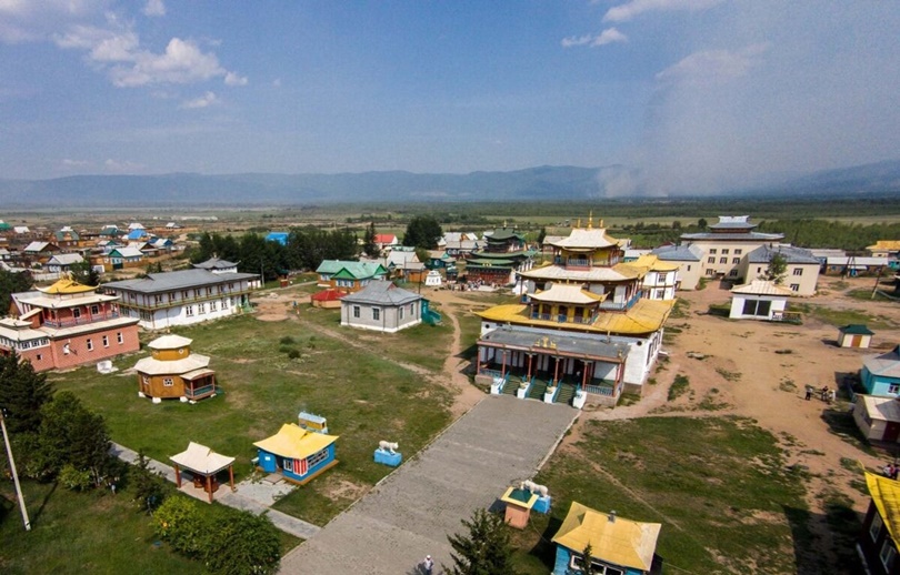 Комплекс Иволгинского дацана в Бурятии