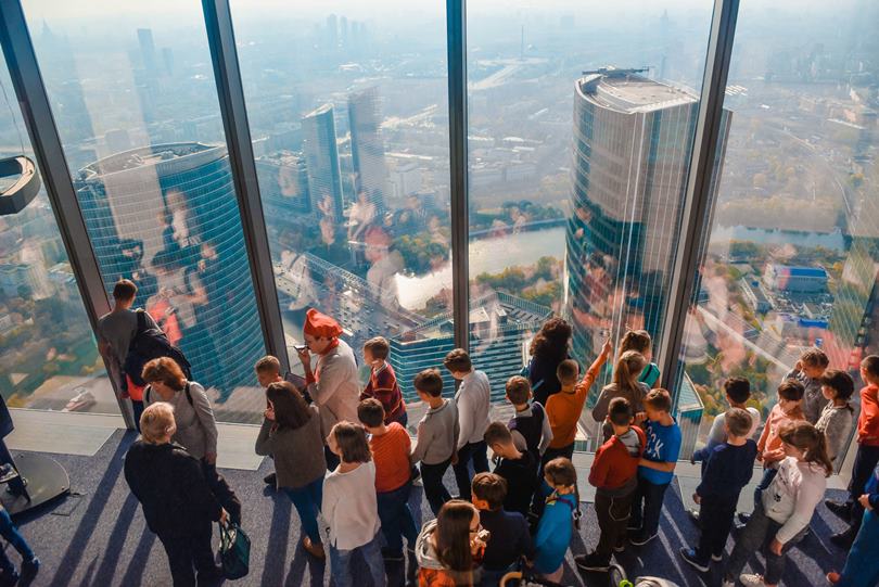 Смотровая площадка Panorama360 в башне «Федерация» Москва-Сити