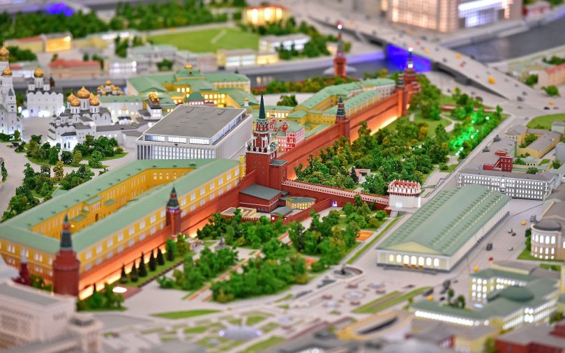 Макет столицы, Москва