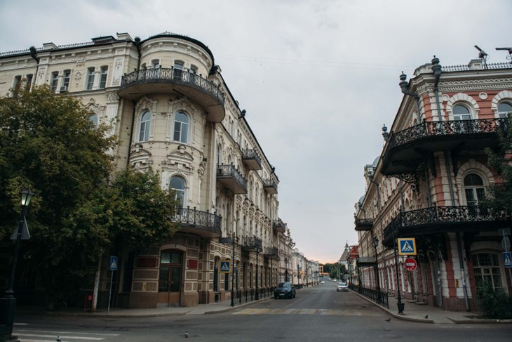 Советская и Никольская улицы