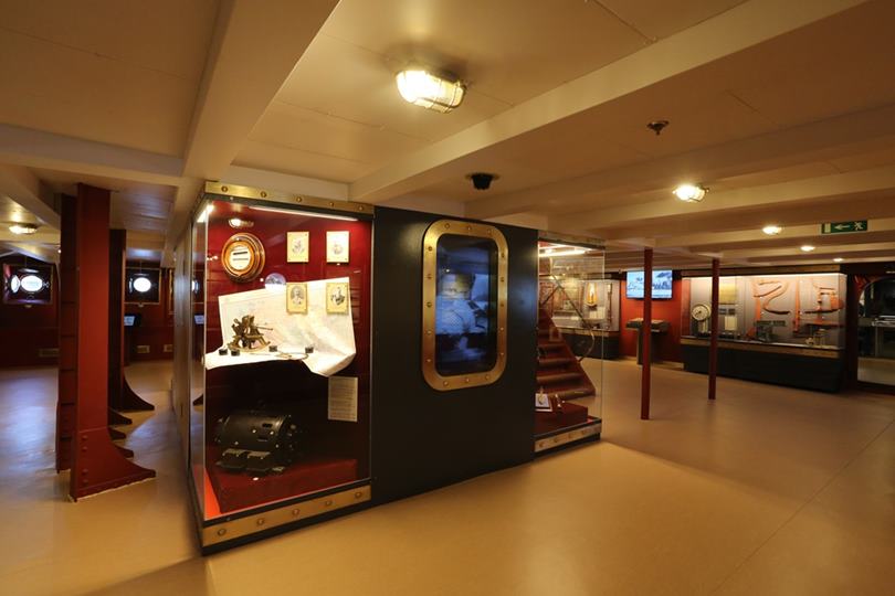 Музейная экспозиция крейсера «Аврора»