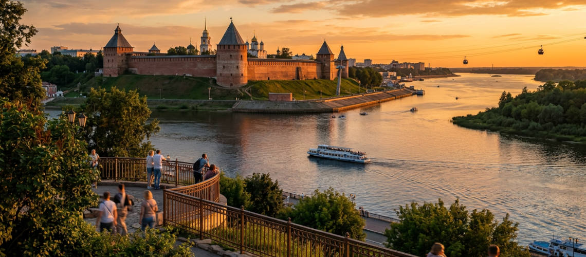 Изображение №1 статьи - Набережные Нижнего Новгорода: полный путеводитель для прогулок и фото							