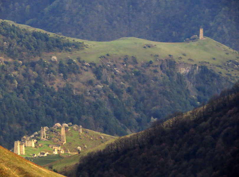 Расположение башенного комплекса Эрзи