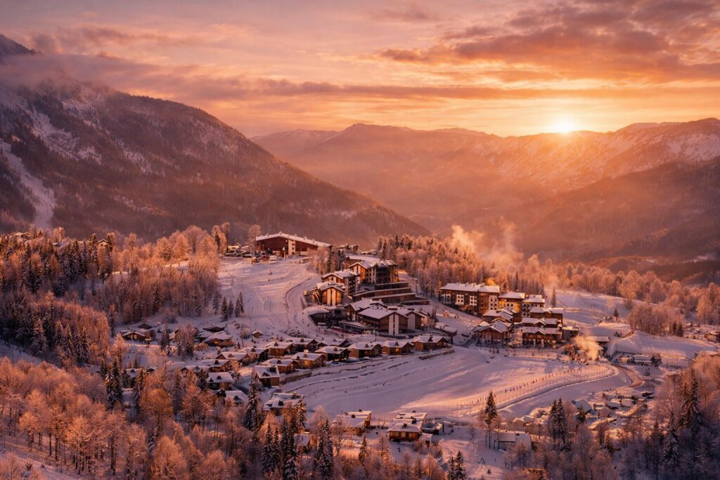 Горнолыжный курорт Сочи «Газпром»