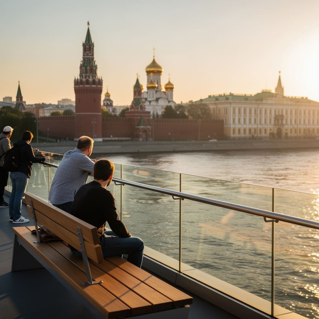 Что собой представляет Парящий мост в парке «Зарядье» Москвы