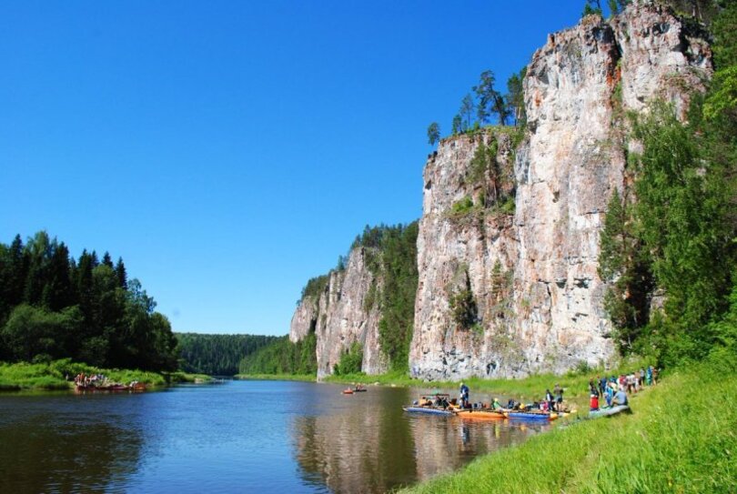 Река Чусовая, Челябинская и Свердловская области, Пермский край