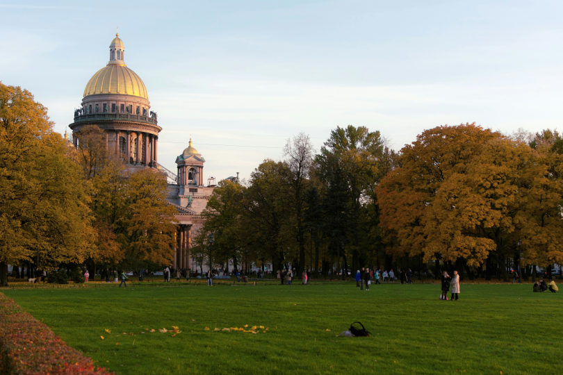 Сентябрь в Питере для туристов