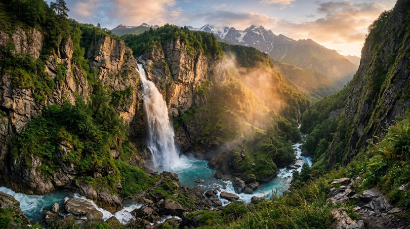 Где находится водопад Итлятляр