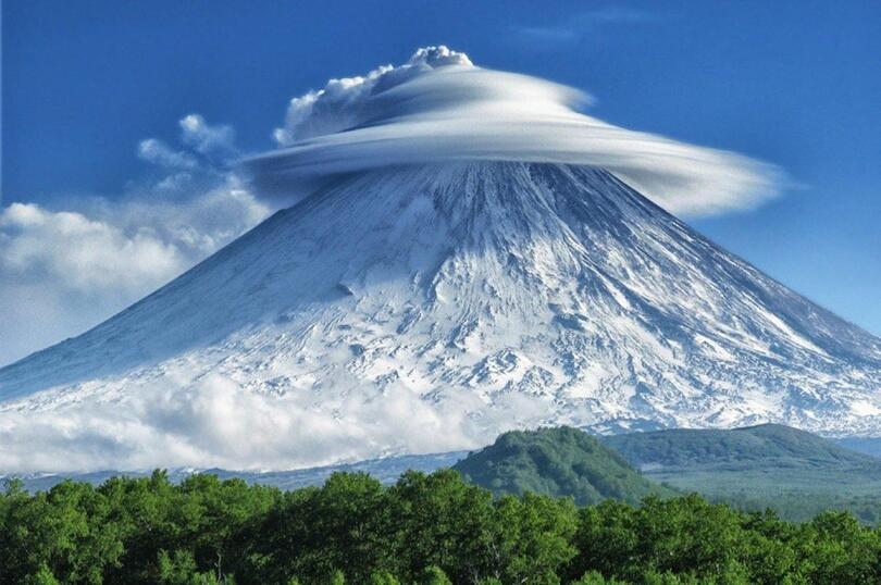 Действующие вулканы Камчатки