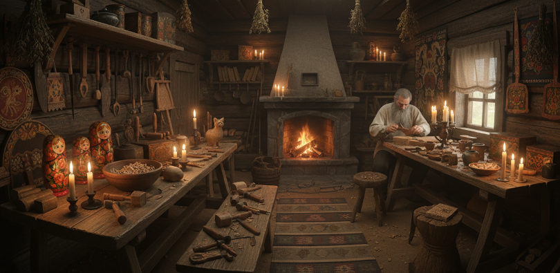 Костромская и Ивановская область: центры народных промыслов