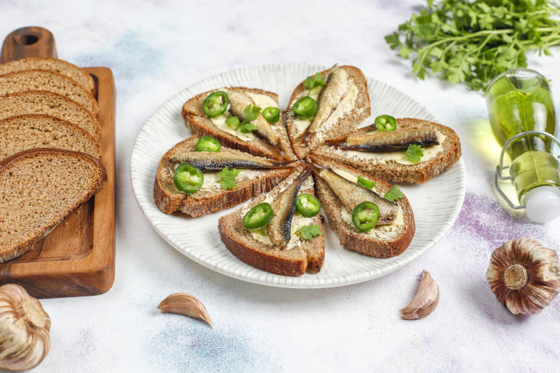 Калининградские шпроты и форшмак