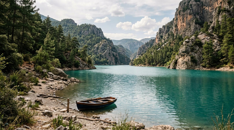 Купание и отдых на Чиркейском водохранилище