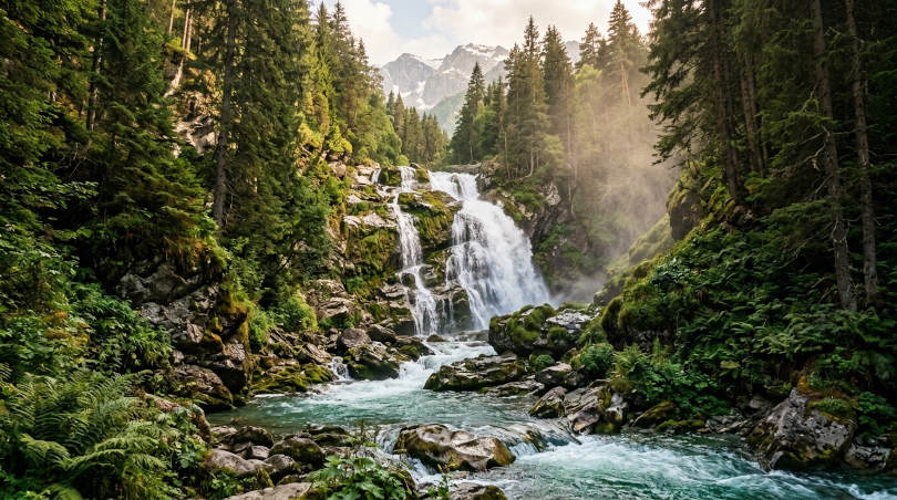 Водопад Шумка на фото в разное время года