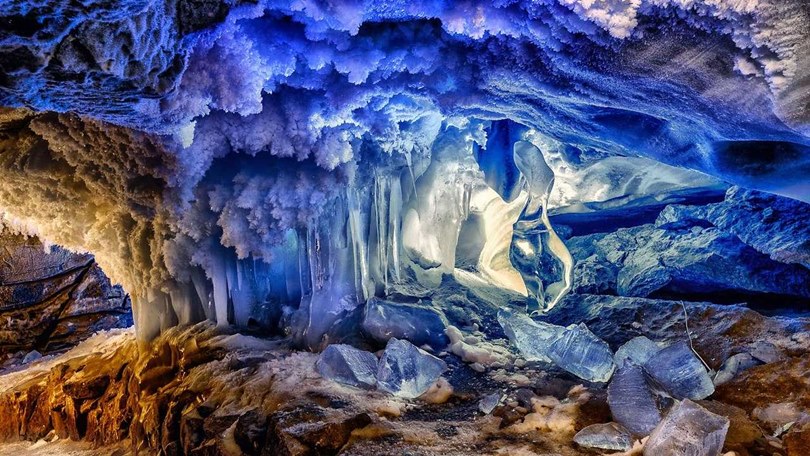 Кунгурская ледяная пещера, Пермский край.