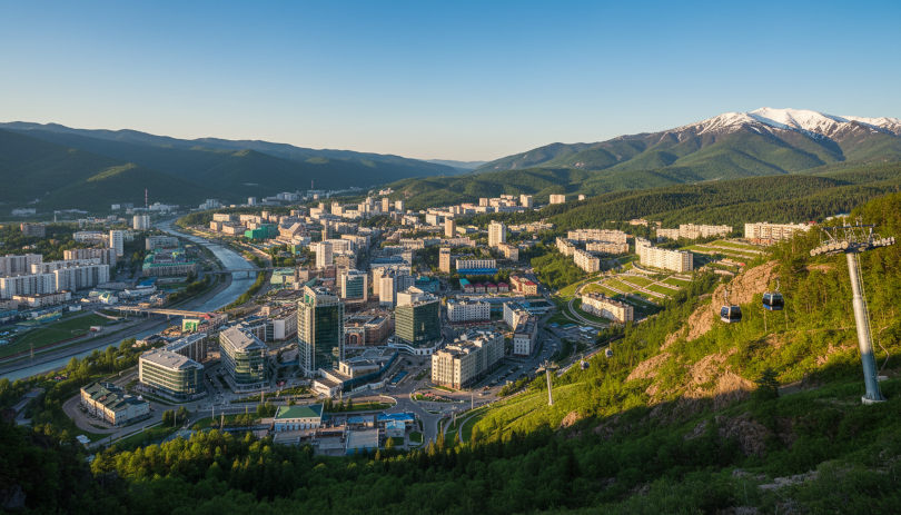 Города и туризм на Сахалине