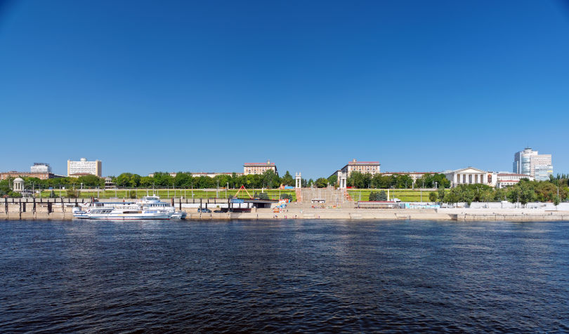 Набережная Волгограда — мемориальный комплекс на Волге
