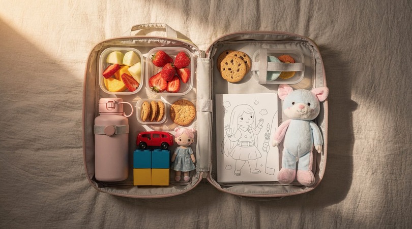 Питание ребенка в самолете: что взять с собой