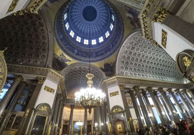 Внутреннее убранство Казанского собора