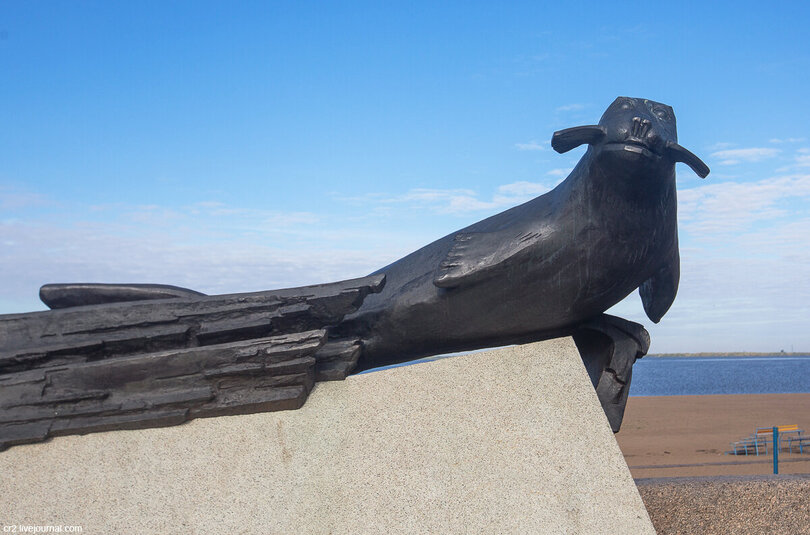 Памятник Тюленю-спасителю