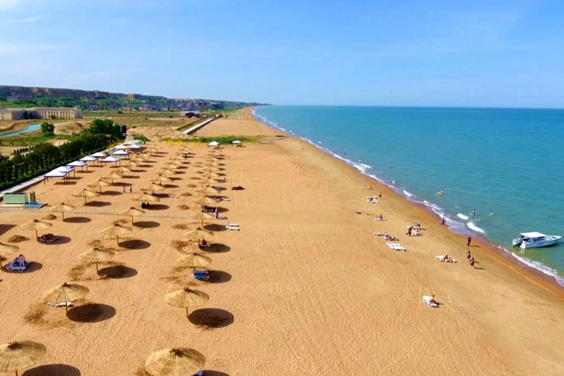 Пляж «Джами» в поселке Турали, Дагестан