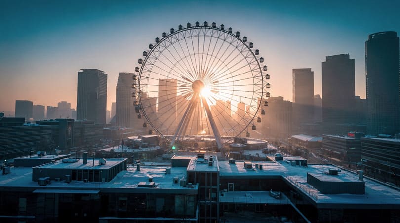 Рейтинг самых высоких колес обозрения в России