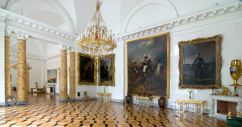 Залы Александровского дворца