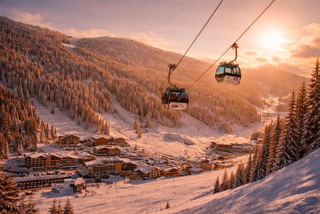 Способы передвижения по курорту «Красная Поляна»