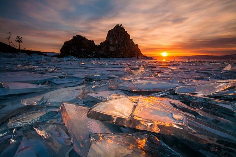 Лед кристальный Байкал